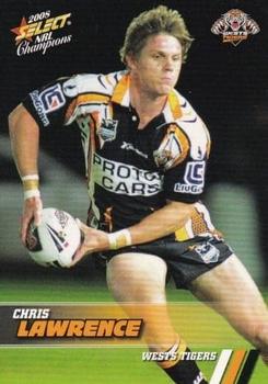 2008 Select NRL Champions #189 Chris Lawrence Front